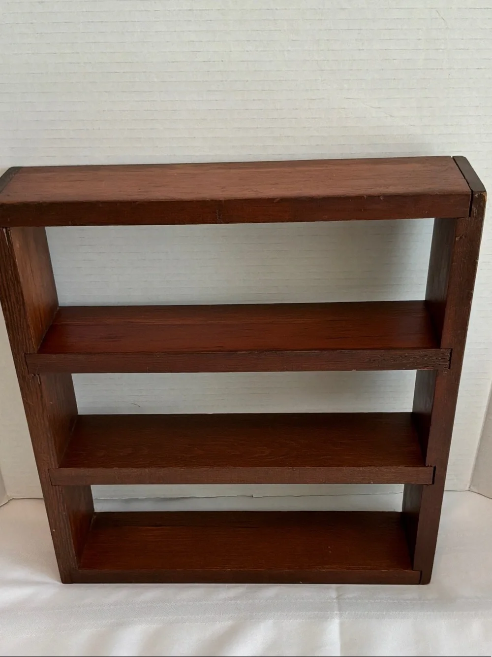 Wooden Wall Shelf in Dark Brown - Home Wall Decor